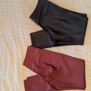 Zyia Metallic Leggings - 2 pack